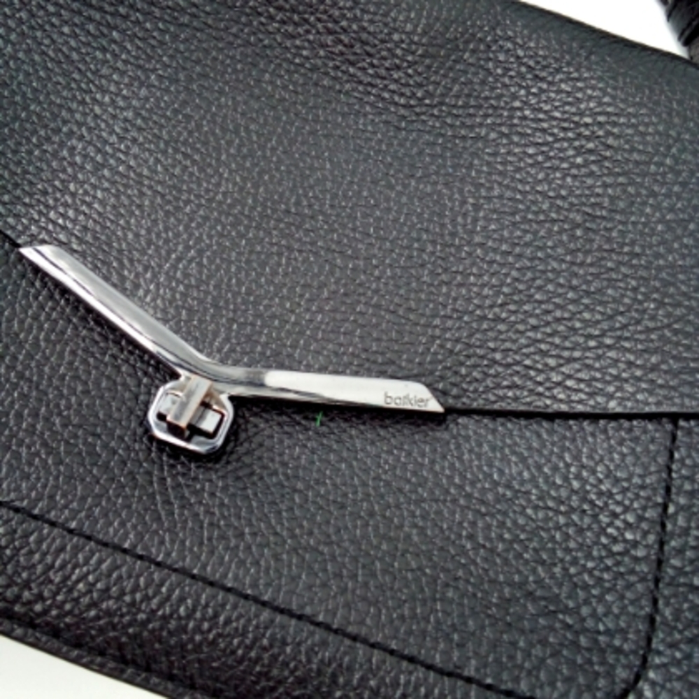 $278 Botkier VALENTINA FLAP SATCHEL in Core Handbag Purse Gunmetal Hardware Bag - Picture 7 of 16